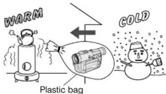 WARM Plastic bag COLD