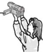Illustration of a person using a handheld device (no text or symbols visible).