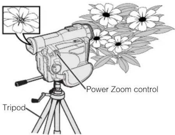 Power Zoom control Tripod