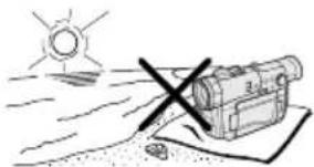 Illustration of a sun partially covered by water and a marked device with a cross (no text or symbols).