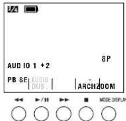 ZA AUDIO 10 1 + 2 PB SE | AUDIO DUB. | SP ARCHZOOM MODE DISPLAY