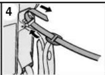 SHARP VL-SD20S - Attaching the Shoulder Strap - 2