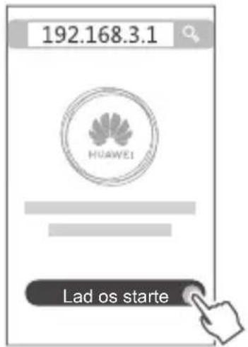 192.168.3.1 HUAWEI Lad os starte