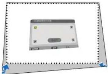 NEC P554U - Press the ▼ button to select [CORNERSTONE] and press the ENTER button. - 4