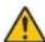 NEC P554U - WARNING - 1
