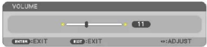 VOLUME 11 ENTER :EXIT EXIT :EXIT ←:ADJUST
