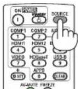NEC P554U - Selecting Default Source - 2