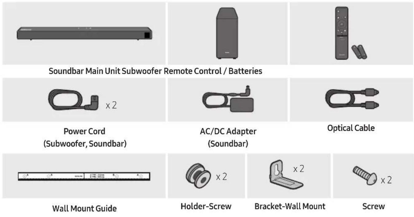 SAMSUNG HW-T660 - CHECKING THE COMPONENTS - 1