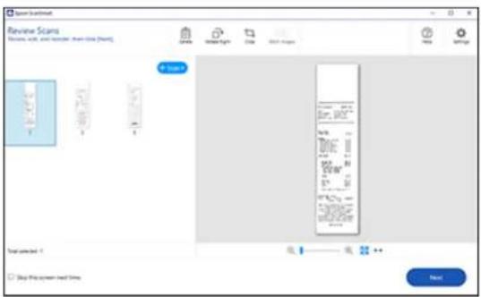 Review Scans Review score, and score range from 10x (start) Score Score Range Score Start Image Next Help Top selected: 1 Stop Pin screen load time End