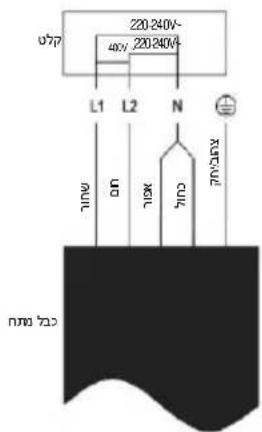 220 240V~ 40V 220 240V L1 L2 N Control Control Control Control