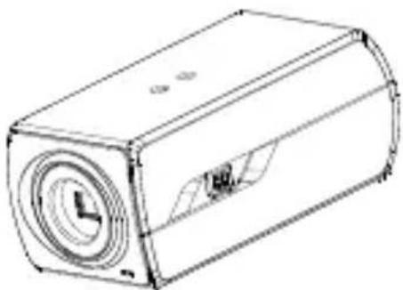 Line drawing of a rectangular electronic device with a circular top and clock face (no text or symbols)