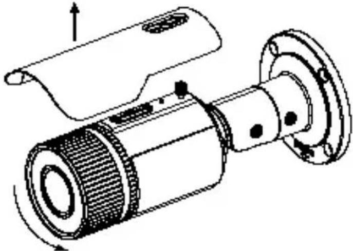 Technical line drawing of a mechanical assembly with no visible text or symbols