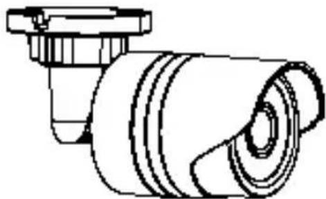 Technical line drawing of a mechanical component with cylindrical body and flanged ends (no text or symbols)