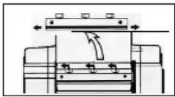 Technical diagram of a mechanical assembly with no visible text or symbols
