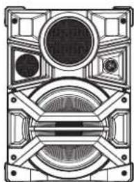 Technical line drawing of a mechanical device with no visible text or symbols.