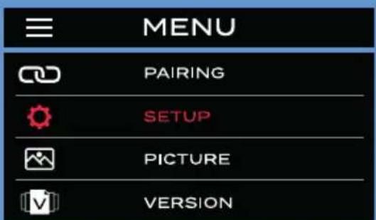 MENU PAIRING SETUP PICTURE VERSION