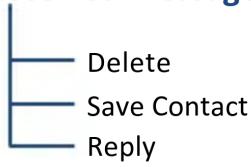GARMIN GTN 750Xi - Received Message Options - 1