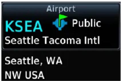 Airport KSEA Public Seattle Tacoma Intl Seattle, WA NW USA