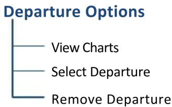 GARMIN GTN 750Xi - Flight Plan Departure Options - 1