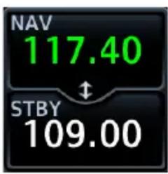 NAV 117.40 STBY 109.00