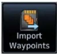 GARMIN GTN 635Xi - Import User Waypoints - 1