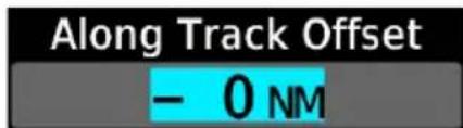 Along Track Offset - 0 NM