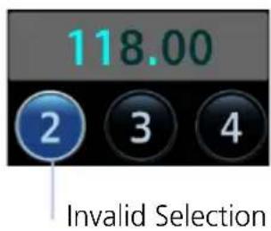 118.00 2 3 4 Invalid Selection