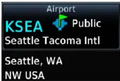 Airport KSEA Public Seattle Tacoma Intl Seattle, WA NW USA