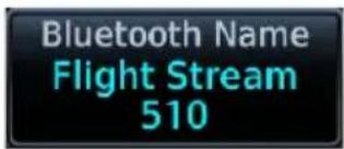 Bluetooth Name Flight Stream 510