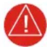 GARMIN GTN 625Xi - WARNING - 1