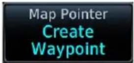 GARMIN GTN 625Xi - MAP POINTER/CREATE WAYPOINT KEY - 1