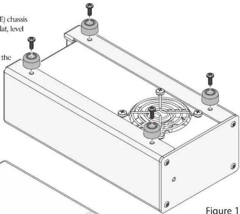 E) chassis at, level the Figure 1