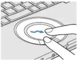 PANASONIC Toughbook CF-F9 - Using the Touch Pad - 4