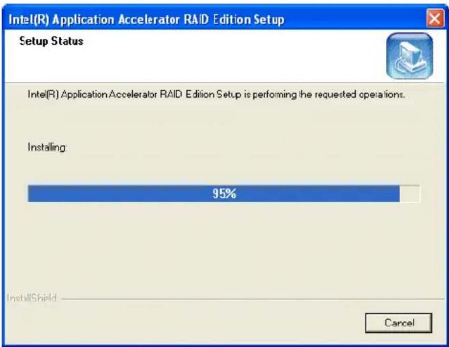 ACER Veriton 7600GT - 安裝 IntelR Application Accelerator RAID 公用程式 - 5