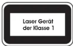 Laser Gerät der Klasse 1