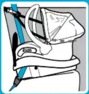 MAXI-COSI Mico Plus - REARWARD FACING BELT PATH - 1