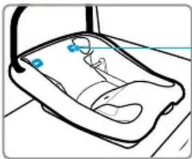 MAXI-COSI Mico Plus - INSTALLING BASE WITH VEHICLE BELTS - 1