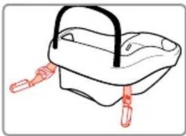 MAXI-COSI Mico Plus - PREPARING TO INSTALL BASE WITH LOWER CONNECTORS - 1