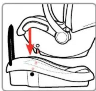 MAXI-COSI Mico Plus - Lower connectors installation - 3