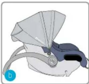 MAXI-COSI Mico Plus - Aircraft installation - 2
