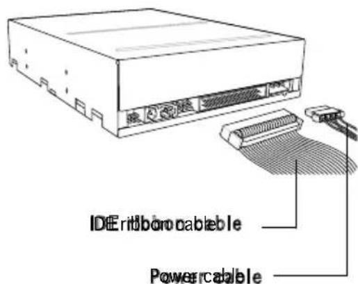 IDE ribbon cable, Power cable
