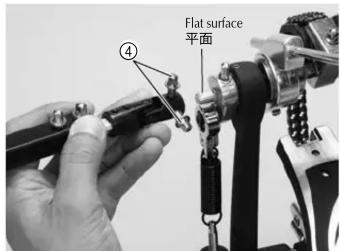 ④ Flat surface 平面