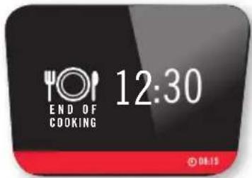 END OF COOKING 12:30 © 08.15