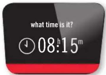 What time is it? 08h15m