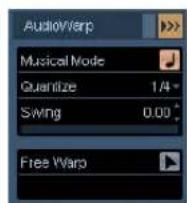 STEINBERG Cubase 5 - AudioWarp: Tempo matching audio - 1