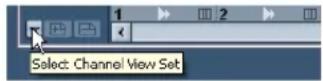 STEINBERG Cubase 5 - Channel view sets - 1