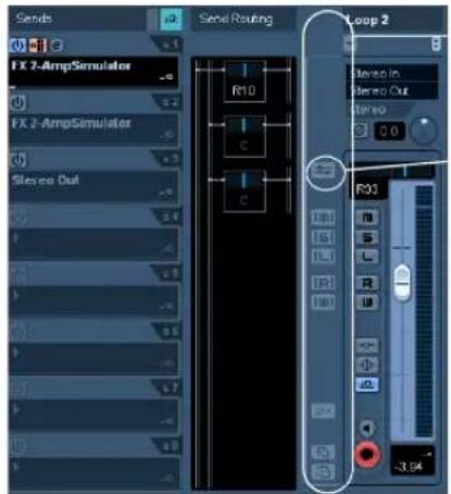 Sends FX 2-AmpSimulator FX 2-AmpSimulator Slope Out Slope Routing R10 C C Loop 2 Slope In Slope Out R03 -3.94
