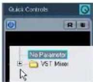 STEINBERG Cubase 5 - Quick controls and automatable parameters - 1