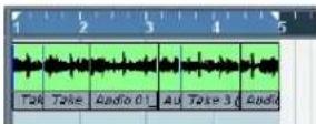 STEINBERG Cubase 5 - Recording audio in Stacked mode - 3