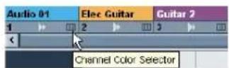 STEINBERG Cubase 5 - Applying track colors manually - 4